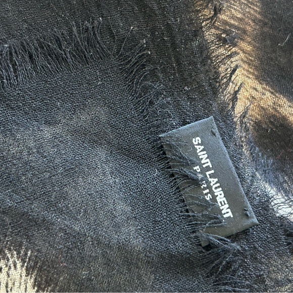 *NOT FOR SALE* Saint Laurent YSL Square Scarf - Leopard Print - Picture 2 of 5